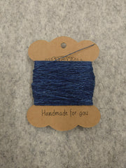 Linen Embroidery 60m ~ Blue Collection 11 colours