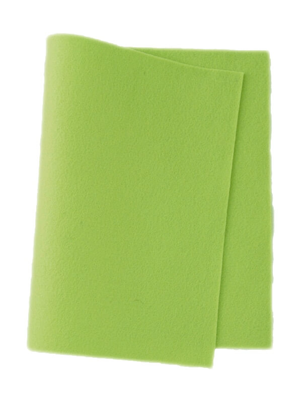Felt ~ 100% Wool ~ 1-1.2mm thick ~ Spring Green ~ Colour 625