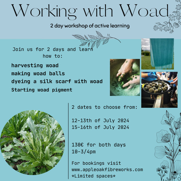WOAD 'HANDS ON' WORKSHOP ~ a 2 day active learning experience!