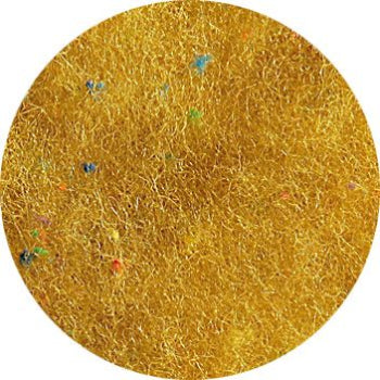 NEW ZEALAND MERINO FLEECE ~ yellow with cotton dots