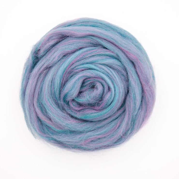 Mermaid blue EUROPEAN MERINO WOOL ~ Small farm production, Europe only productions, dyed to high oekotext standards in Switzerland.