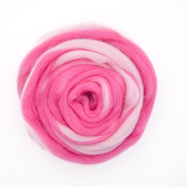 Glow pink EUROPEAN MERINO WOOL ~ Small farm production, Europe only productions, dyed to high oekotext standards in Switzerland.