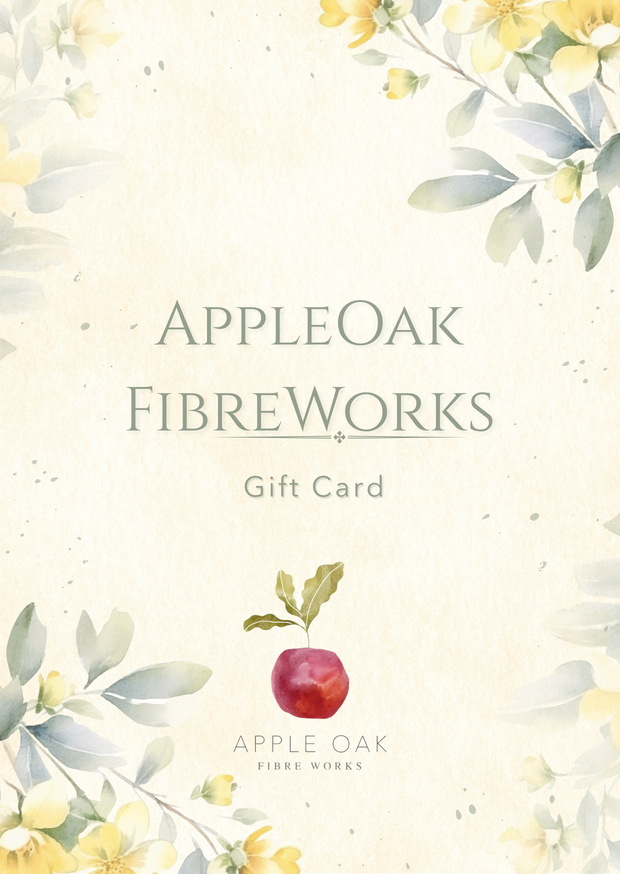🎁 AppleOak FibreWorks Gift Card