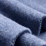 BLUEBERRY 2 ~ Organic Merino Wool Fleece fabric detail