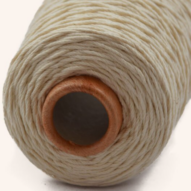 COTTON WARP YARN ~ thick cotton warp yarn count 20/3x5, for warping looms, weaving war, cotton warp thread close up