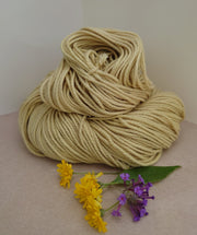 Cottlecot ~ Lemon naturally dyed cotton yarn