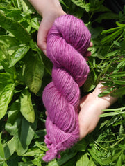 STOCKHOLM Criostail (Crystal) ~ Naturally dyed with organically grown cochineal bugs