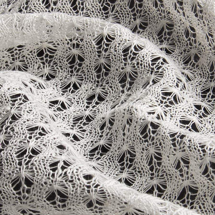 Fillia linen lace fabric detail