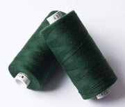 ORGANIC COTTON THREAD~ Forest Green 8297 ~ large bobbins of 500m thread, sewing thread, organic thread, machine sewing, hand sewing