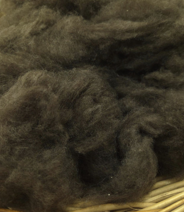 YAK HAIR FIBRE – 100% Tibetan Yak | Combed | 16 Micron | Dark Brown