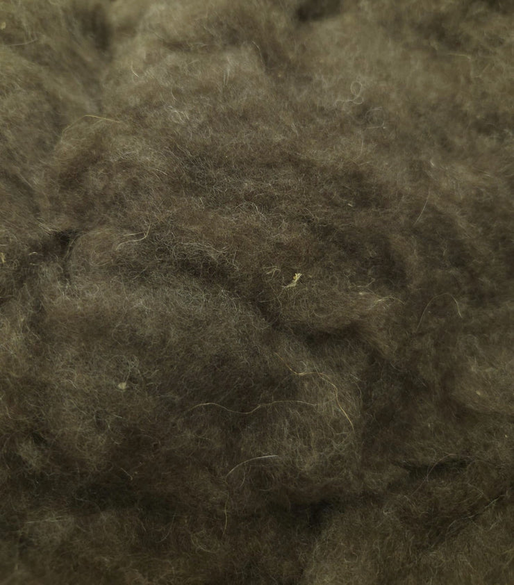 YAK HAIR FIBRE – 100% Tibetan Yak | Combed | 16 Micron | Dark Brown