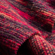LANADA ORGANIC RED ~ Knitted and fluffed Wool fabric