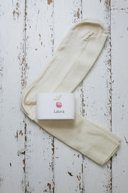 Organic Cotton Socks  <br / > LAURA  <br / > Dyed and Undyed