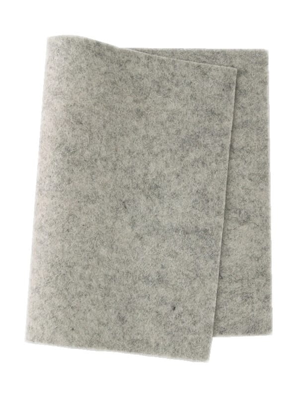 Felt ~ 100% Wool ~ 1-1.2mm thick ~ Light Grey ~ Colour 640