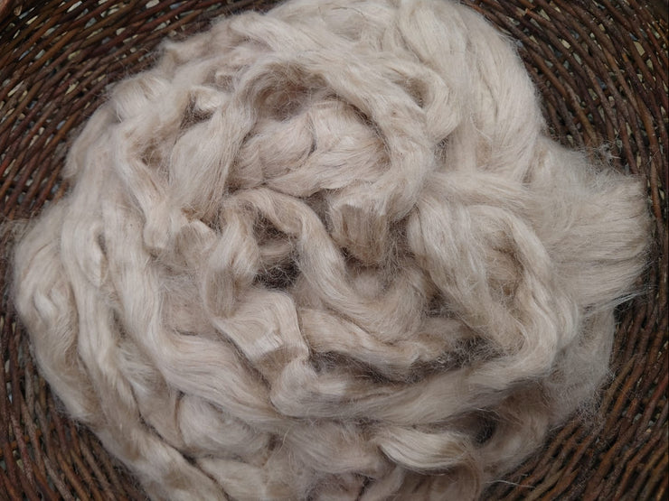 nettle fibre in a basket