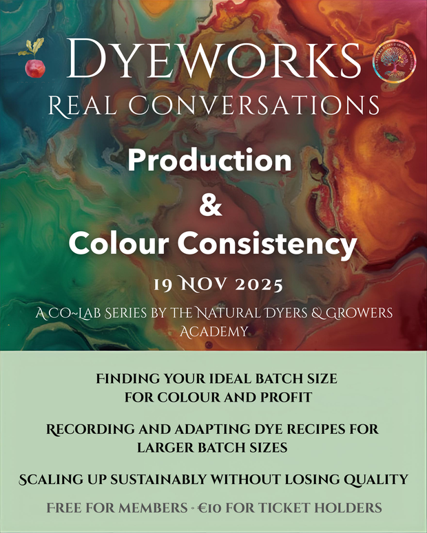 Poster for Dyeworks real conversation. 