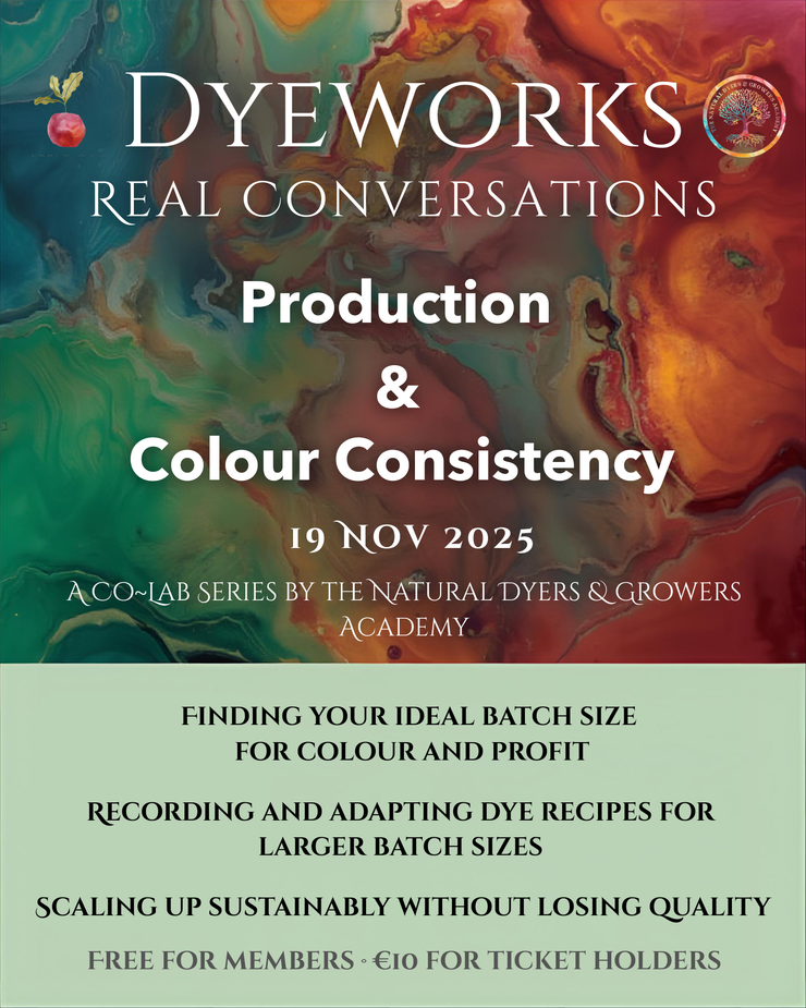 Poster for Dyeworks real conversation. 