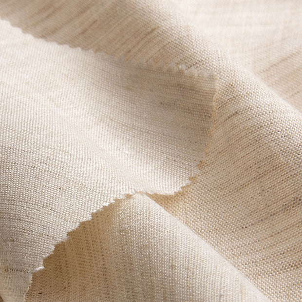 SAHALA LINEN FABRIC ~ soft white undyed natural linen. Light weight fabric by meter or yard. soft summer linen, undyed 