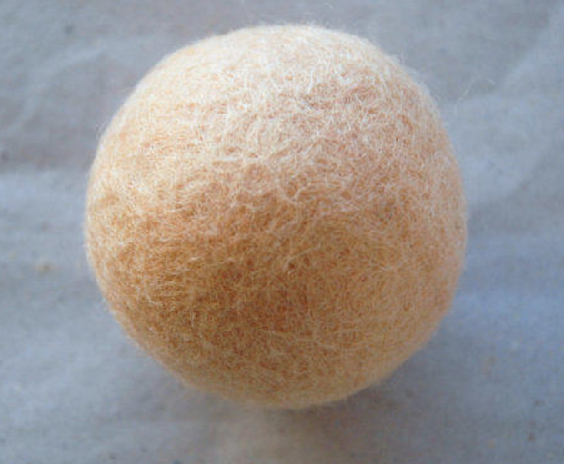 Wool felt ball sample