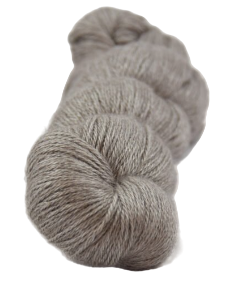 Silver grey knitting yarn