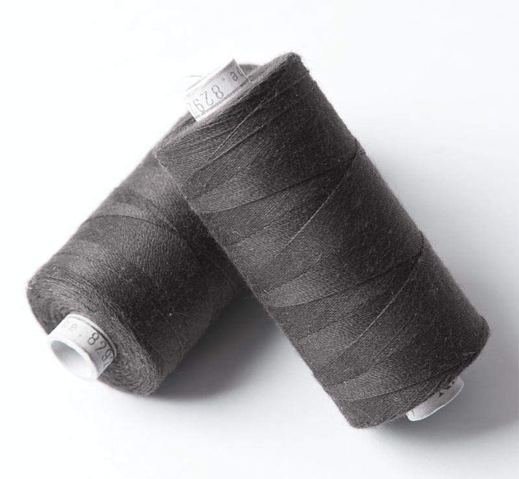 500m ORGANIC COTTON THREAD~ Stone Grey 0504 ~ large bobbins of 500m thread, sewing thread, organic thread, machine sewing, hand sewing