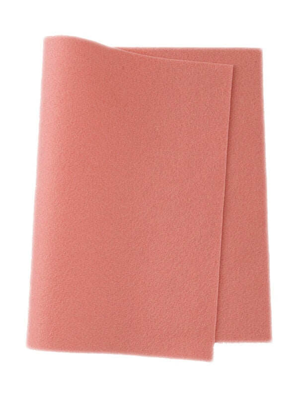 Felt ~ 100% Wool ~ 1-1.2mm thick ~ Piggy Pink ~ Colour 525