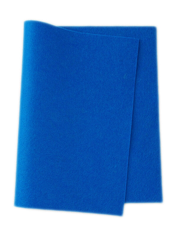 Felt ~ 100% Wool ~ 1-1.2mm thick ~ Royal Blue ~ Colour 559