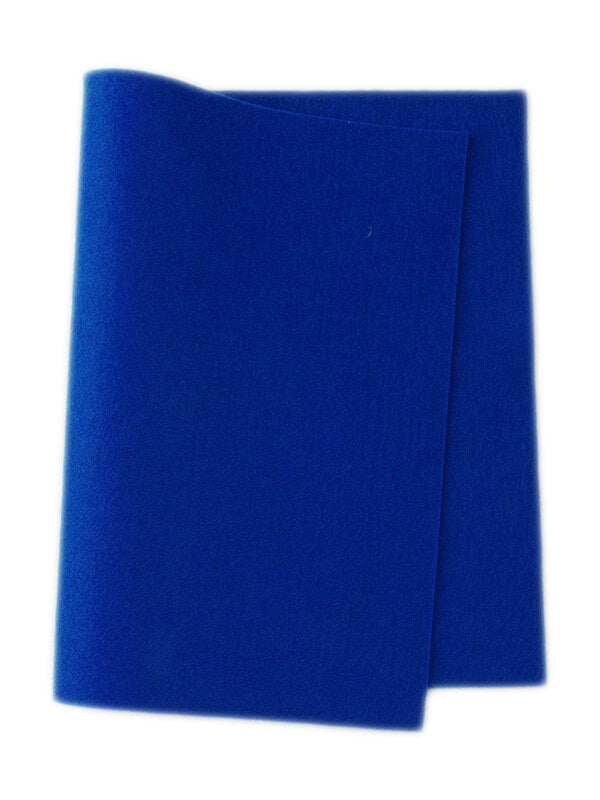 Felt ~ 100% Wool ~ 1-1.2mm thick ~ Marine Blue ~ Colour 560