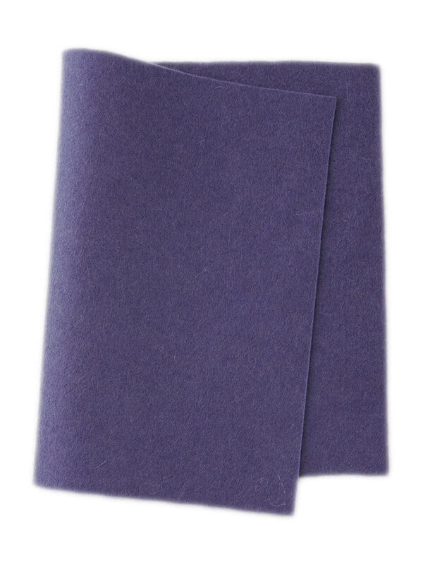 Felt ~ 100% Wool ~ 1-1.2mm thick ~ Deep Lavender~ Colour 561