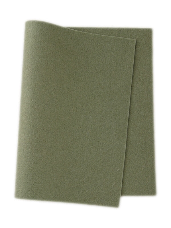 Felt ~ 100% Wool ~ 1-1.2mm thick ~ Frosted Green ~ Colour 563