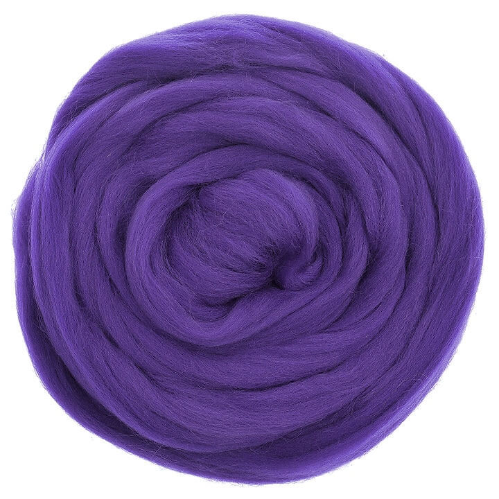 Violet european merino wool