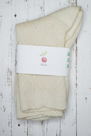 Organic Cotton Children's Socks  <br / > ARIA  <br / >  Undyed