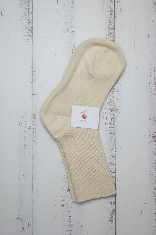 Organic Cotton Children's Socks  <br / > ARIA  <br / >  Undyed