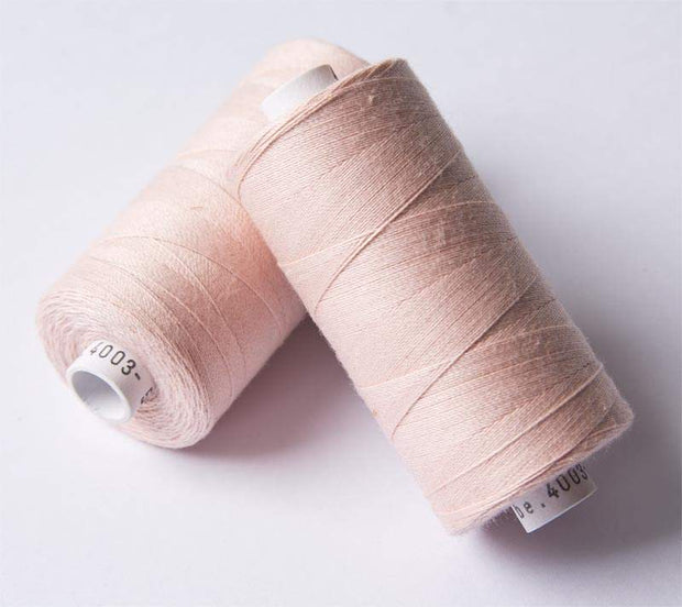 500m ORGANIC COTTON THREAD~ Blush 4003 ~ large bobbins of 500m thread, sewing thread, organic thread, machine sewing, hand sewing