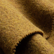 WOOLWALK CURRY MELANGE ~ Felted Wool fabric - Wool Walk fabric designed for coats, jackets, skirts, hats, dress, mittens