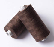 500m ORGANIC COTTON THREAD~ Dark Brown 8292 ~ large bobbins of 500m thread, sewing thread, organic thread, machine sewing, hand sewing