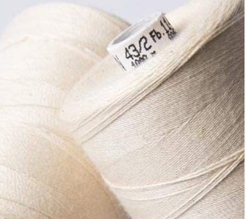 1000m ORGANIC COTTON THREAD~ Ecru (Natural) 114 ~ large bobbins of 1000m thread, sewing thread, organic thread, machine sewing, hand sewing