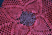 Elisa shawl flower detail