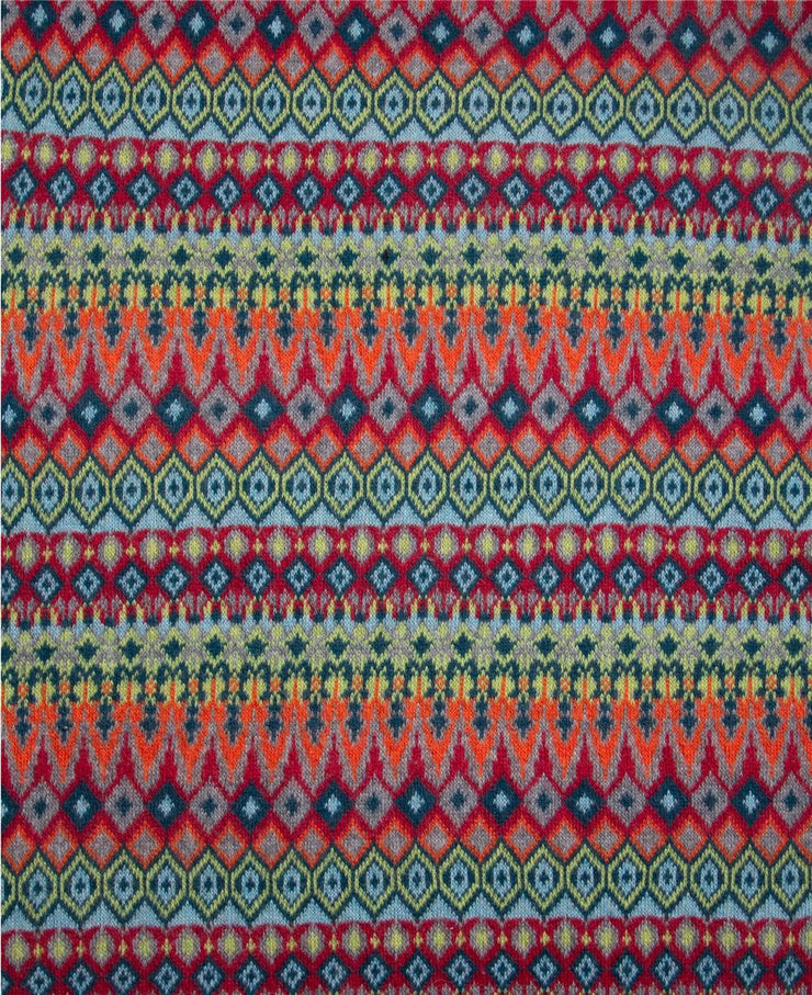 ERLANDI offcut 40x155cm ~ Jacquard knitted merino fabric