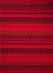 ERLANDI FIRE ~ Jacquard knitted merino fabric