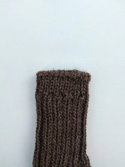 FABIO ~ Children's Socks. Natural wool. Undyed cuff