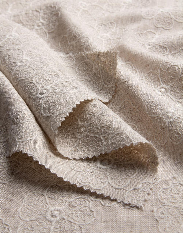CLARA ~ Linen / Viscose Fabric
