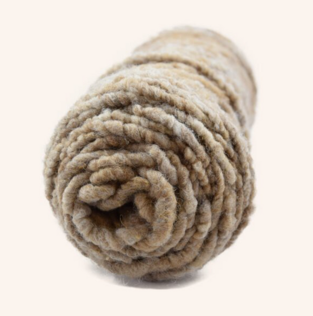 Dark beige carpet yarn