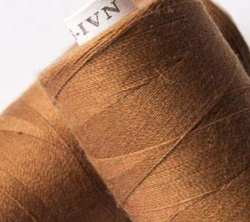 500m ORGANIC COTTON THREAD~ Light Brown 8294 ~ large bobbins of 500m thread, sewing thread, organic thread, machine sewing, hand sewing