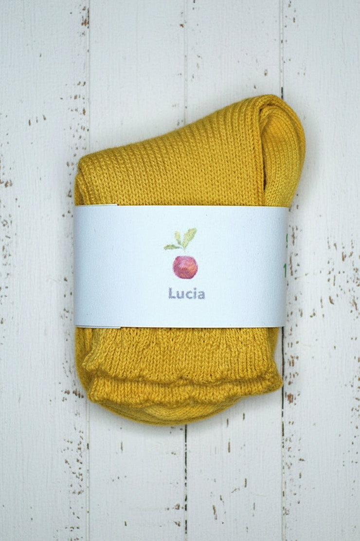 Organic Cotton Baby Socks  <br / > Lucia  <br / > Naturally Dyed