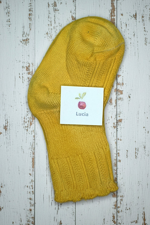 Organic Cotton Baby Socks  <br / > Lucia  <br / > Naturally Dyed