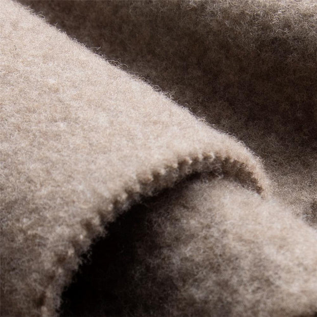 ORGANIC MERINO WOOL FLEECE DESERT ~ Wool Fleece fabric