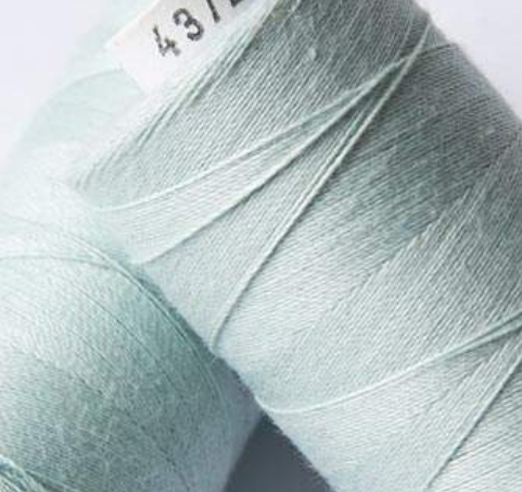 500m ORGANIC COTTON THREAD~ Mint Green 8295 ~ large bobbins of 500m thread, sewing thread, organic thread, machine sewing, hand sewing