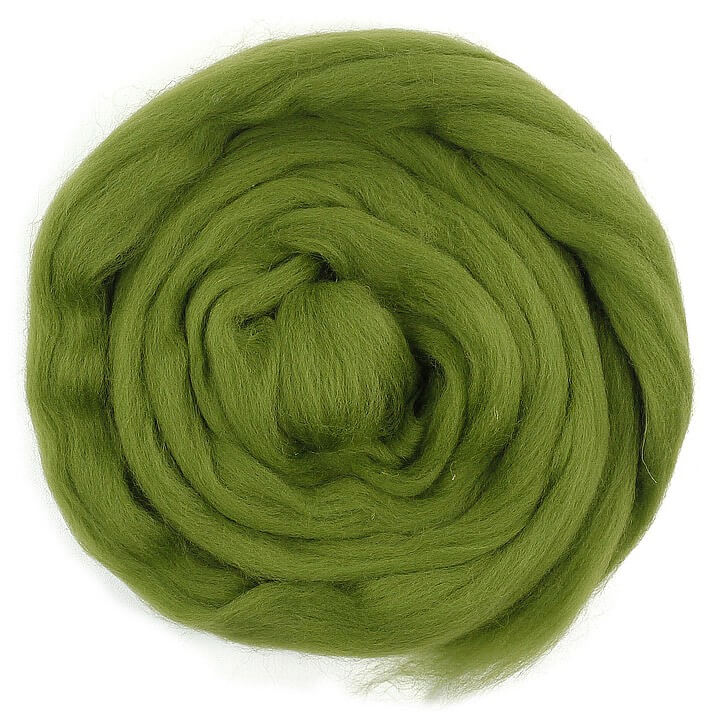 SPRING GLORY Moss ~ European merino mixed bag