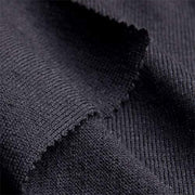 Close-up of dark gray wool fabric texture